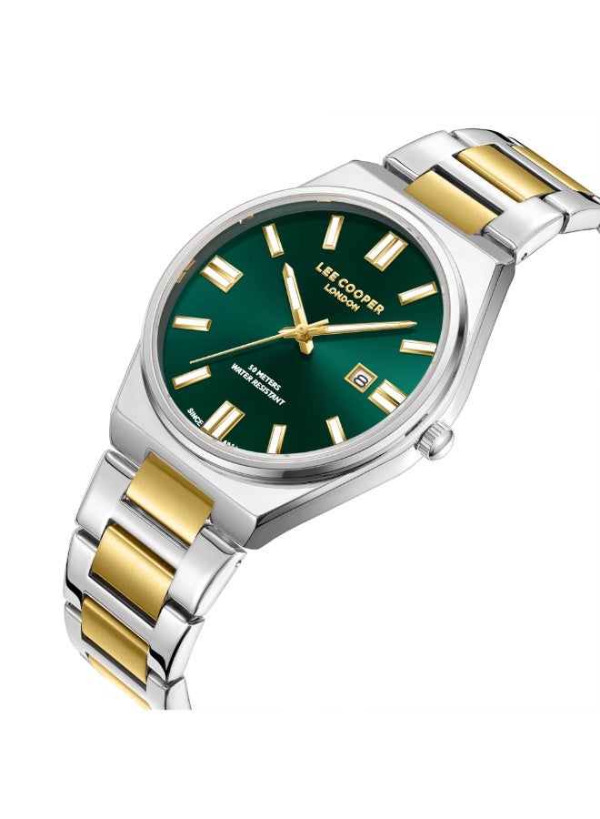 Lee Cooper ساعة معدنية أنالوج للرجال LC08262.270 - 40 مم - Image 2
