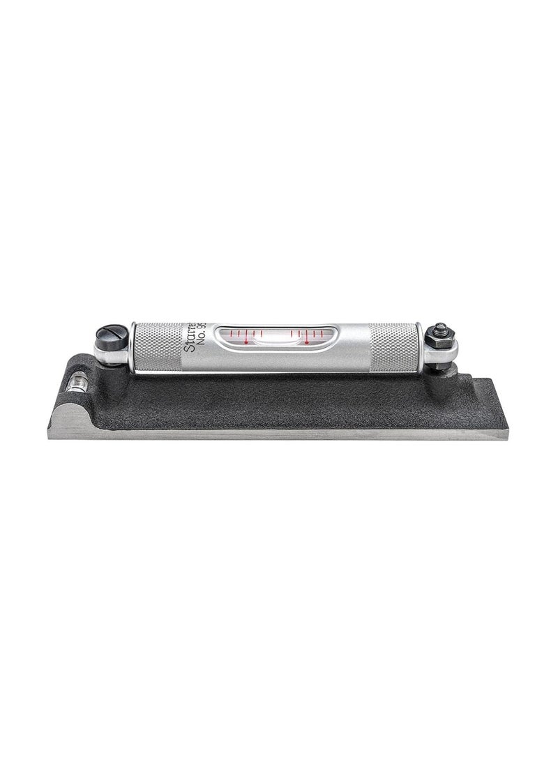 Starrett Starrett Machinists' Level with Ground and Graduated Main Vial - Enhanced Accuracy for Perfect Surface Alignment - 6" Length, 1-3/16" Width, Without Case - 98-6  - Image 1