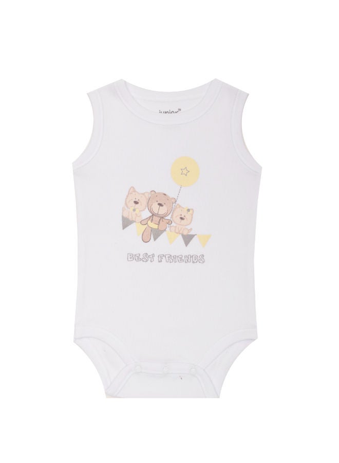 جونيور بادي سوت قطن عبوة 3 قطع بيبي للجنسين - Image 3