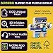 QUOKKA 1000 Piece Jigsaw Puzzle for Adults Galactic Tails Premium Box Packaging with Extra Fun Challenges Stunning Galaxy Dog Puzzle Perfect for Relaxation Creativity Gift Giving - Image 4