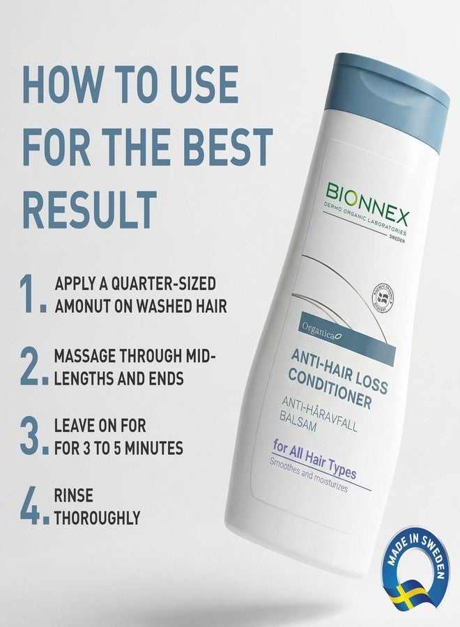 BIONNEX Anti-Hair Loss Shampoo & Conditioner Set, DHT Blocker for Thinning Hair (2 x 10.1 Fl oz) BioTrust Technology, Hair Growth Shampoo, Dermatologically and Clinically Tested By BIONNEX - Image 2