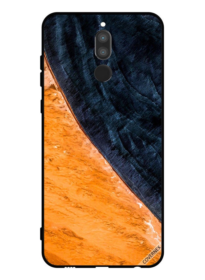 Covernex Protective Case Cover For Huawei Mate 10 Lite Yellow & Paint Pattern - Image 1