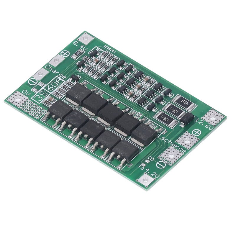 3S BMS Lithium Battery Protection Board - Overcharge Over Discharge Over Current Short Circuit Protection Balance Charge Function with Aluminum Heat Sink for DIY Battery Packs - Image 3