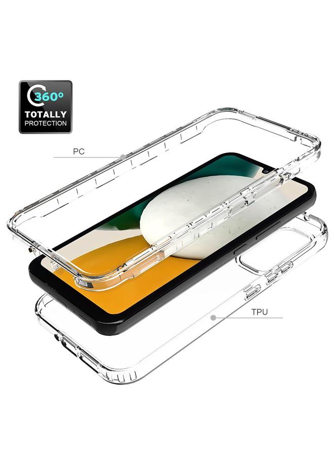erorex Case For Samsung Galaxy A34 5G Shockproof Clear Gradient PC + TPU Phone Case - Image 4