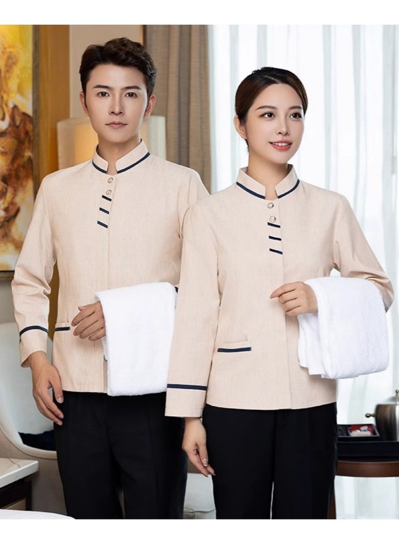 KUYING New Summer Cleaner Work Clothes  - Image 1