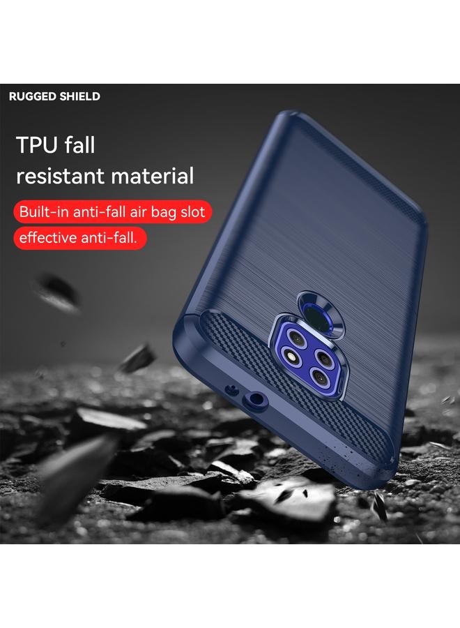 اس-توب جراب لهاتف Lenovo Lemon K12 مصنوع من ألياف الكربون المصقولة TPU - Image 5