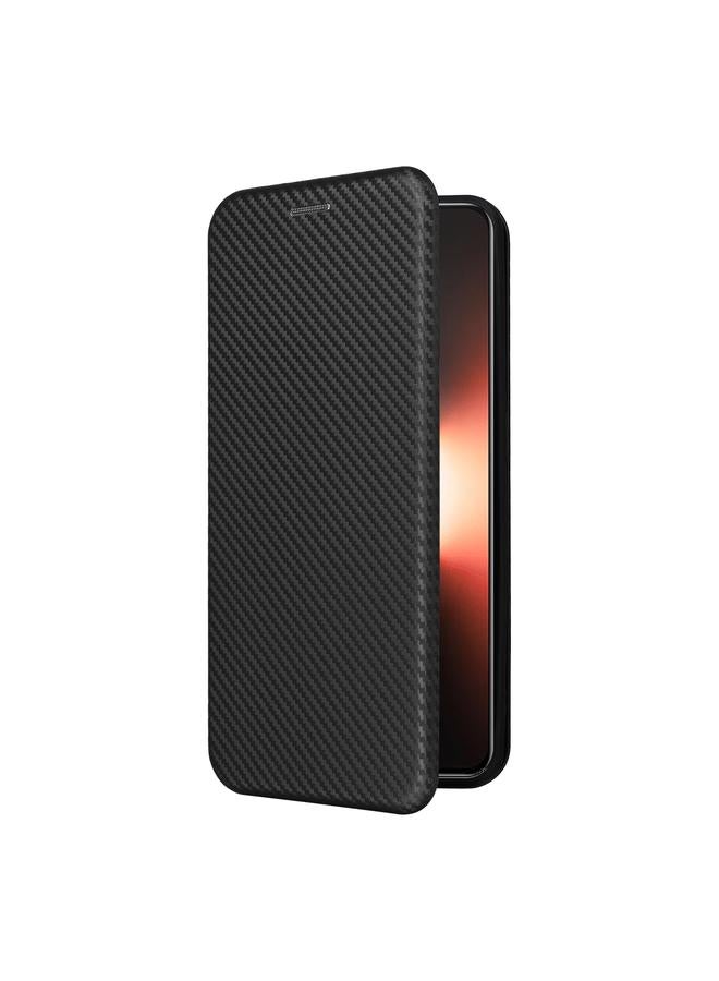 S-TOP Case For Realme GT Neo 5 / Realme GT 3 Carbon Fiber Texture Flip Leather Phone Case - Image 2