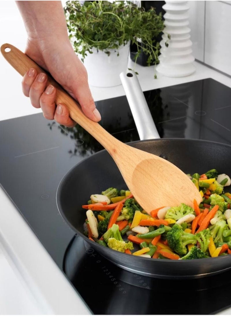 Generic - Wide beech wood spoon from IKEA - Image 1