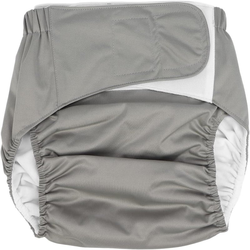 Adult Cloth Diaper Nappy, Teen Cloth Diapers with Hook Loop Fasteners, Washable Breathable Reusable Diapers for Elderly Incontinence, Overnight Leakfree - Image 1