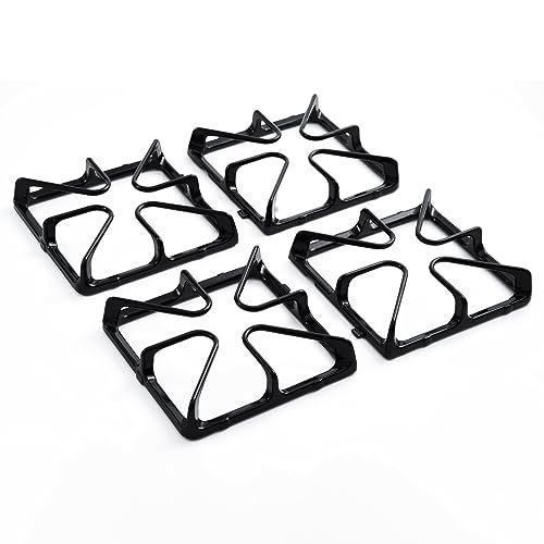 Allstare WB31K10034 Grate Replacement Parts for GE Burner Grate Stove Parts 8.4’’ x 8.46’’ General Electric Gas Range Parts Stove Surface Top Grate Cast Iron Rack 4 Pack - Image 1