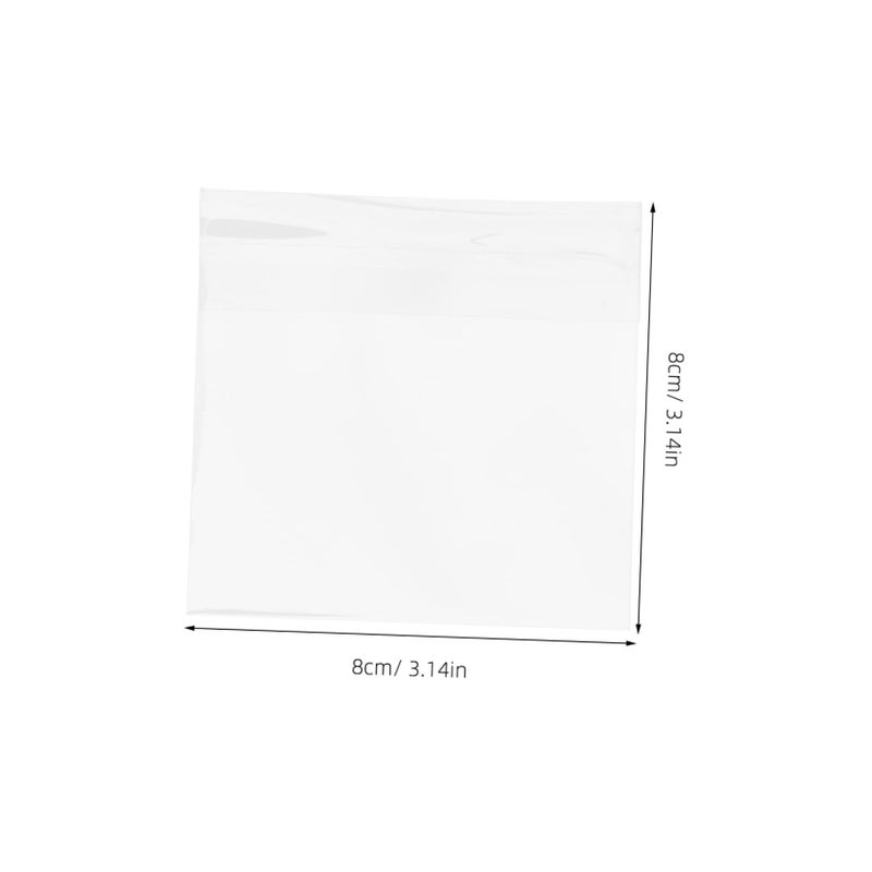 Thickened Self Adhesive Plastic Bags 20Pcs For Cookies Candy Treats Resealable Cellophane - Image 3