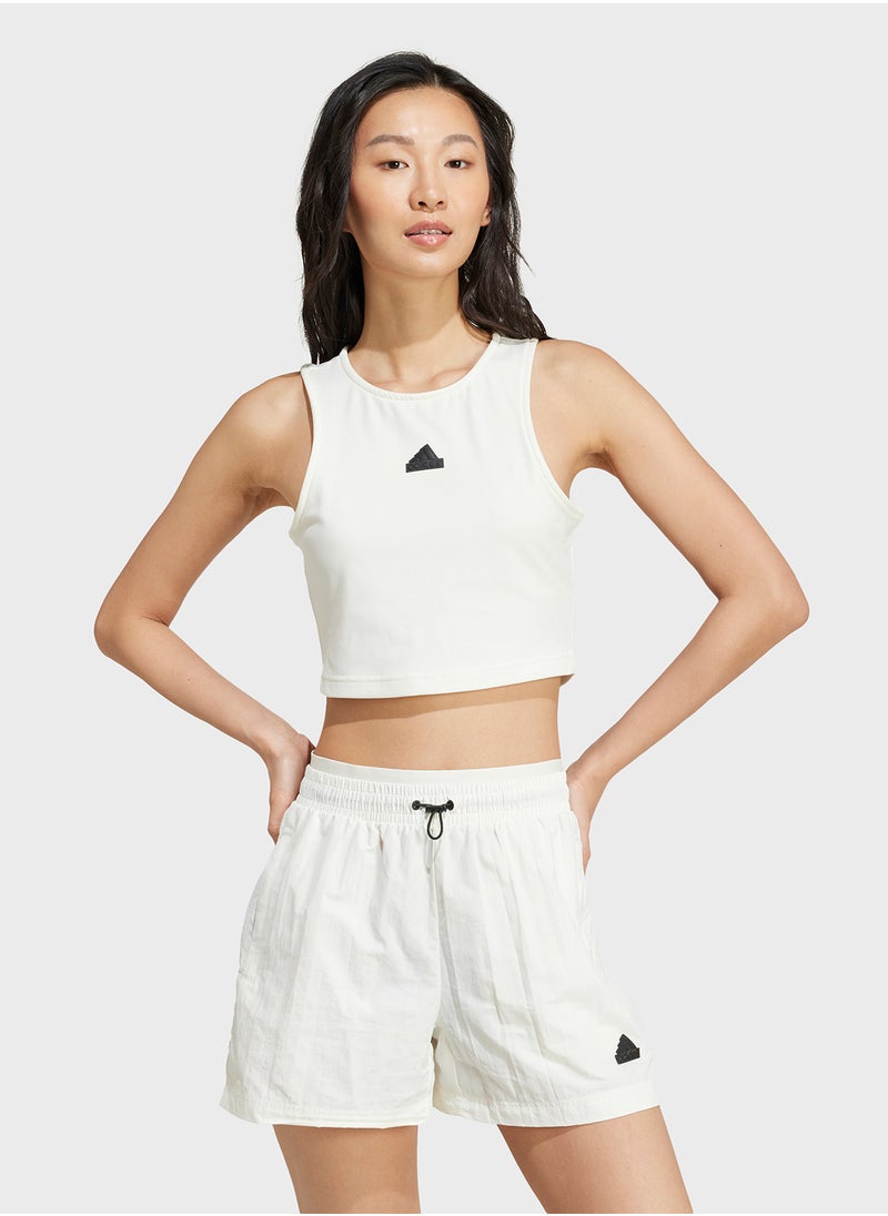 Adidas - City Escape Cropped Tank - Image 1