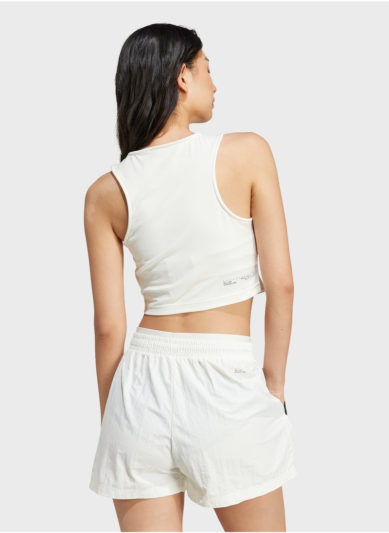 Adidas - City Escape Cropped Tank - Image 1