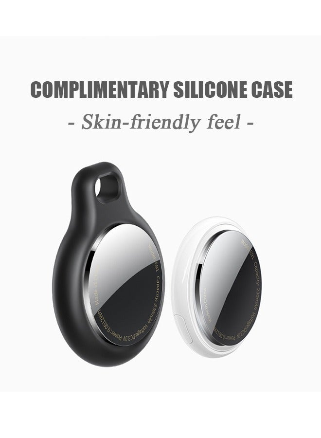 Hoco Bluetooth Tracker, Smart Finders with Airtag Case, AirTag Anti-Lose Reminder Key Finder Works With App for IOS Device Only - Image 5