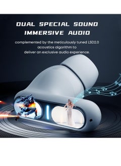 General Bluetooth in-ear headphones, binaural stereo noise reduction, long battery life, gaming headphones  - Image 3