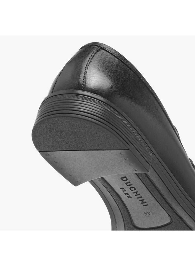 دوتشيني حذاء رجالي سهل الارتداء بتفاصيل إبزيم - Image 5