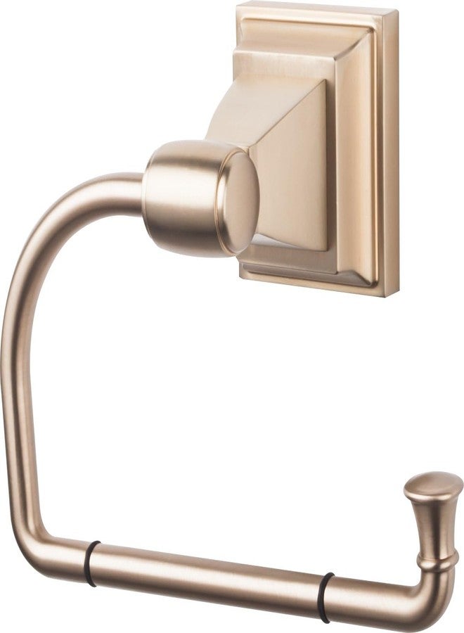Top Knobs STK4-BSN Stratton Bath Tissue Hook Nickel - Image 2