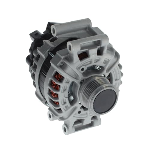 BOSCH AL0921N Premium 100 New Alternator Compatible with Select Audi A3 A3 Quattro Q3 S3 TT Quattro TTS Quattro Volkswagen Atlas Atlas Cross Sport Golf GTI More 140 Amp - Image 1
