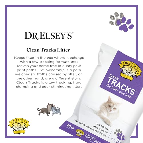 Dr. Elsey's® Clean Tracks Clumping Clay Cat Litter 40 lb. Bag - Image 2