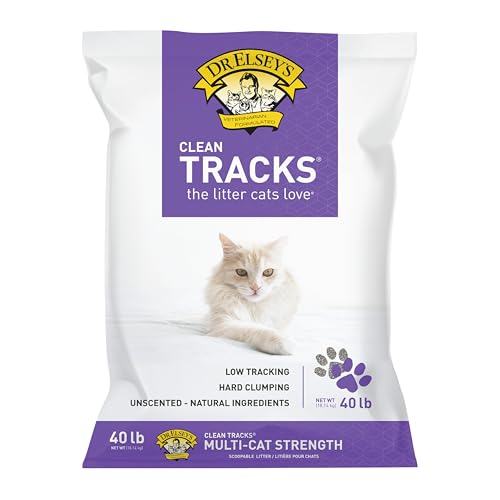Dr. Elsey's® Clean Tracks Clumping Clay Cat Litter 40 lb. Bag - Image 1