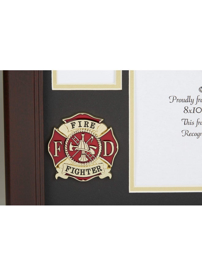 Allied Flag Allied Frame US Firefighter Medal and Award Certificate Frame - 8 x 10 Opening - Image 2