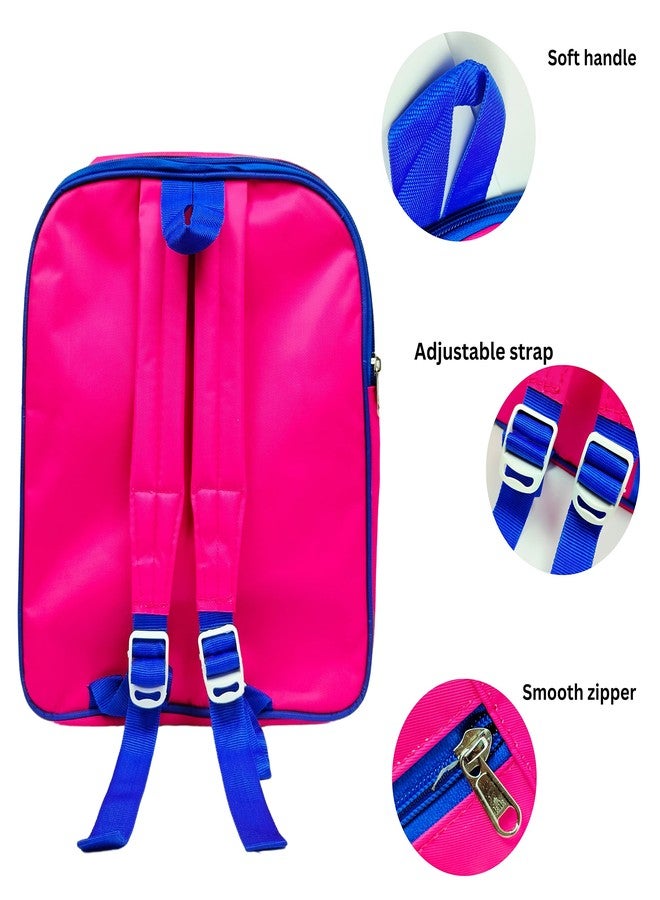 ANNACREATIONS Stylish Animals School Bag For Kids Polyester School Backpack Lightweight Durable Medium Teens for Boys and Girls with Adjustable Shoulder Straps 1Pcs (Style-2) - Image 2
