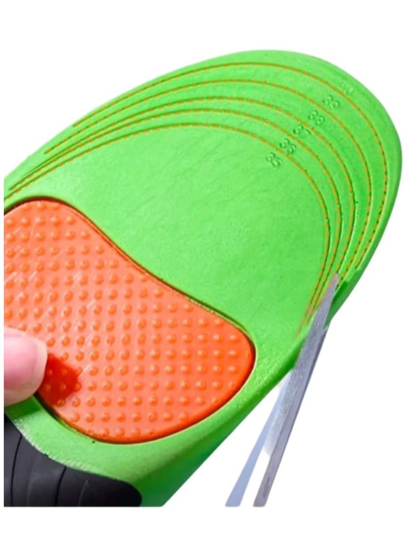 Orthotic Insole, Plantar Fasciitis Insoles, High Arch Support for Men Women, Orthotics Shoe Inserts Relieve Flat Feet, Heel Pain Size: MEDIUM - Image 4