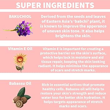 Nature Spell زيت علامات التمدد من ناتشر سبيل 100 مل زيت للجسم يحسن مظهر علامات التمدد والندوب وتفاوت لون البشرة خالي من الزيوت المعدنية 100% نباتي صنع في المملكة المتحدة - Image 5