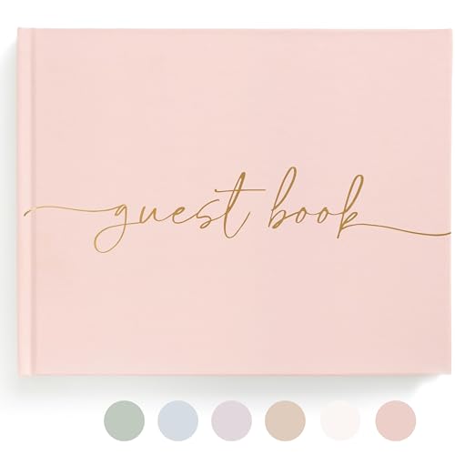 Lamare Lamare Elegant Blank Page Wedding Guest Book  The Perfect Polaroid Guest Book for Wedding Receptions Birthdays Baby Showers and Special Events  A Stylish Signin Book for Guests