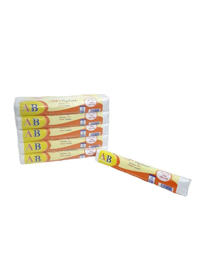 Dining Mats Large Size 140x140cm High Thickness White