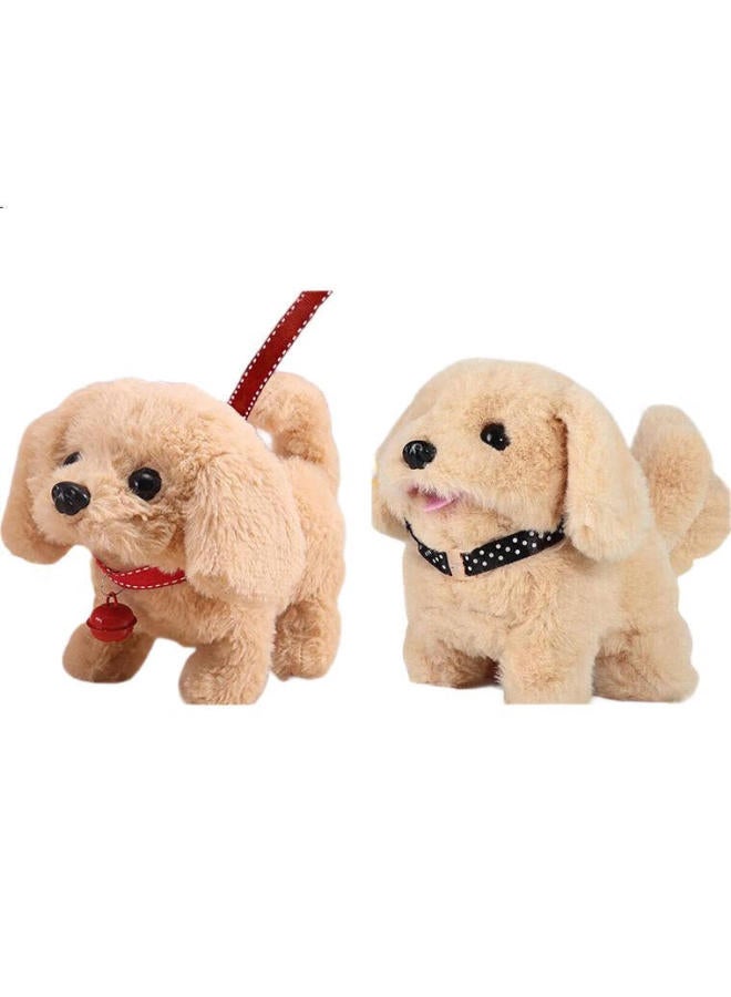 Mkbibi Children'S Toy Dog, Walks, Barks, Wags Tail, Realistic Plush Electric Puppy, Birthday Gift - Image 3