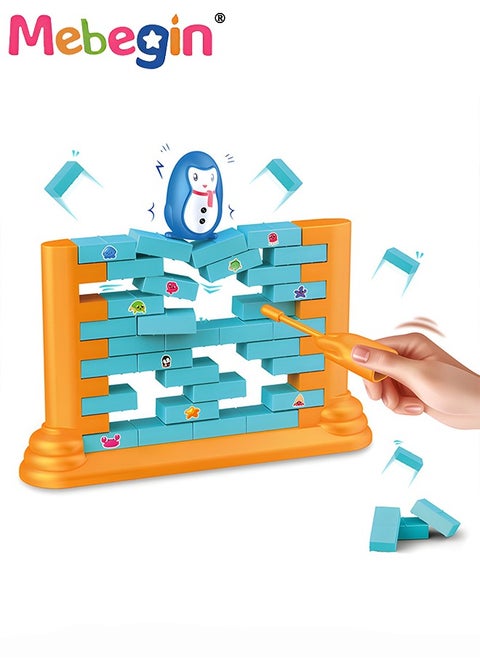 Interactive Save Penguin Board Game, Penguin Peril Board Game, Penguin Drop Challenge, Fun Family Game, Educational Board Game, Suitable for Between 2 and 4 Players, Ideal Gift for Kids Aged 3+