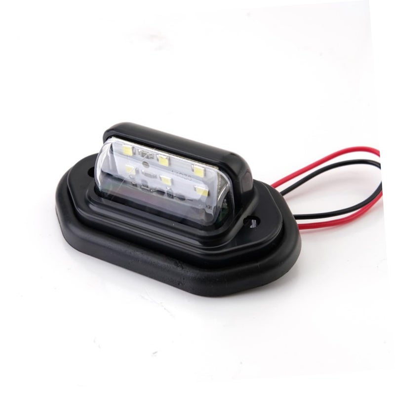 High Brightness LED License Plate Light White Easy Install Durable Truck Car Lamp - Image 3