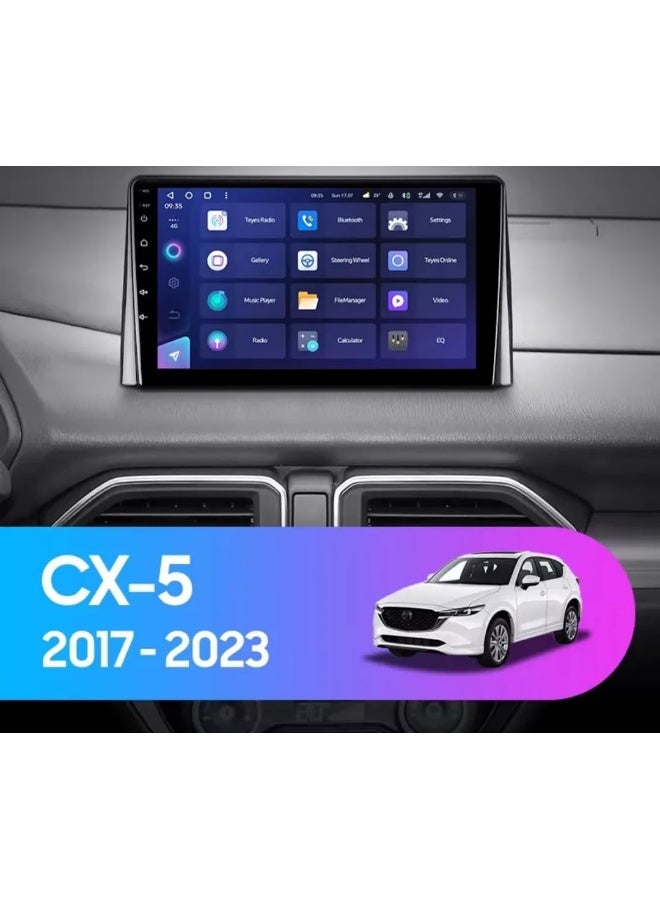 Vierex Fit Mazda CX-5 Car Stereo CX5 Android Screen 2017-2023 With Apple Carplay Android Auto Wireless WiFi DSP FM&AM BT AHD Camera Included Fast Interface QLED (4+32GB Carplay 8CORE) - Image 2