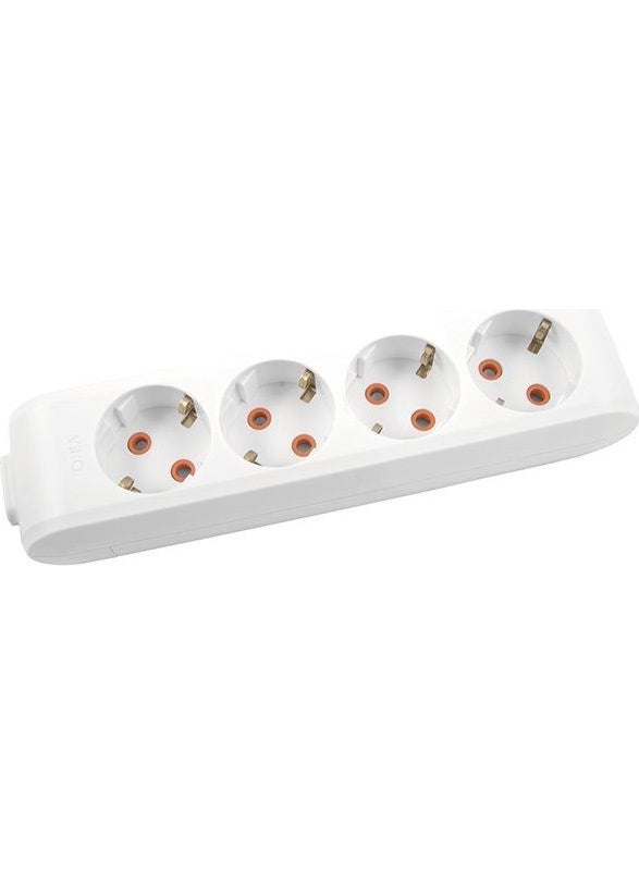 Viko - Multi-Let Quadruple Socket Grounded Child Proof Terminal Group Socket - Image 1