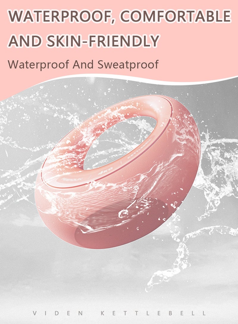 Viden 2.5 KG Kettlebell Star And Moon Kettlebell Eco-Friendly Pvc Soft Shell Kettlebell Body Shaping Strength Training Core Training Suitable For Home Office Gym Burning Pink - Image 5