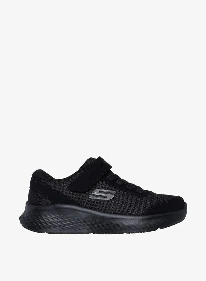 سكيتشرز Boys Textured Sports Shoes With Hook And Loop Closure - Skech Lite Pro