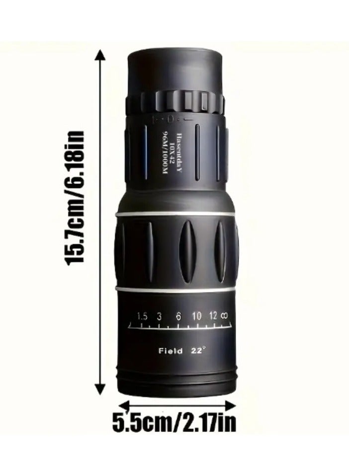 High-Power Monocular Telescope – Dual Focus Optical Zoom Scope for Outdoor Adventures, Wildlife Observation, Hiking, and Stargazing - Image 2
