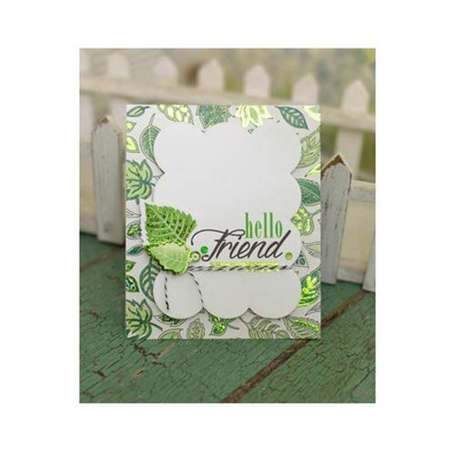 iCraft Deco Foil, 5 Transfer Sheets, 6" x 12", Spring Green - Image 2