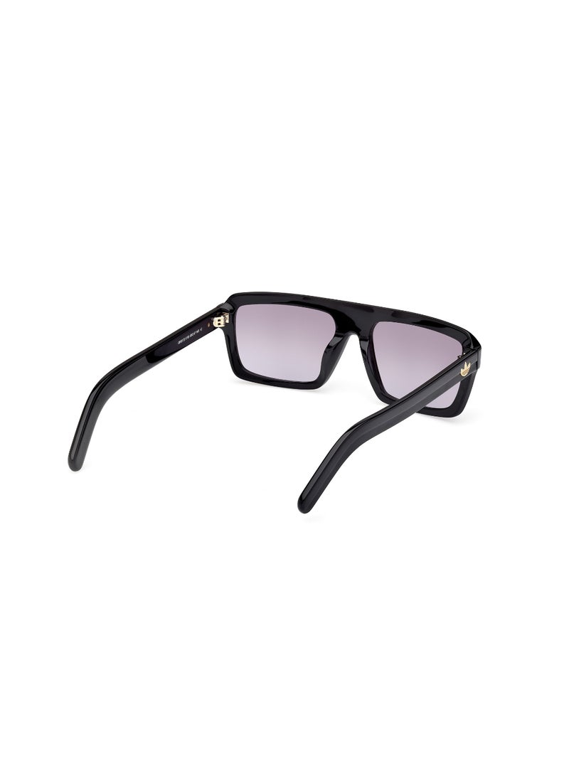 ADIDAS FULL RIM UNISEX SQUARE BLACK ACETATE SUNGLASSES - Image 5