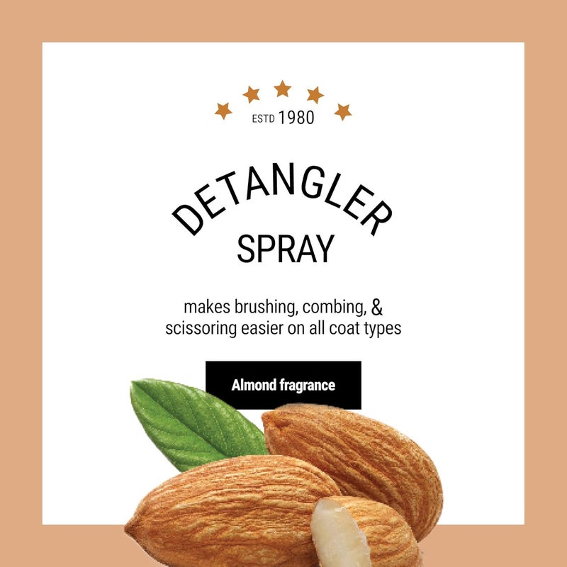 The Coat Handler Anti-Static Detangler Dog Spray - Eliminates Static and Fly-Away Hair, All Natural Ingredients - Image 2