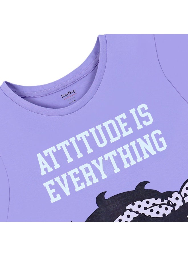 Trucare Betty Boop  Girl's Short Sleeve T-Shirt - Image 5