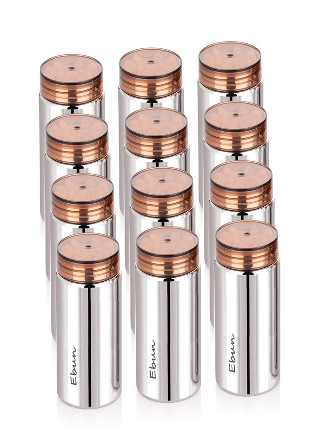 Ebun Stainless Steel Containers for Kitchen | Steel Storage Containers for Kitchen | Steel Container with Lid | Kitchen Containers Set Steel | Small Steel Containers | 700 Ml Capacity | Pack of 12 - Image 1