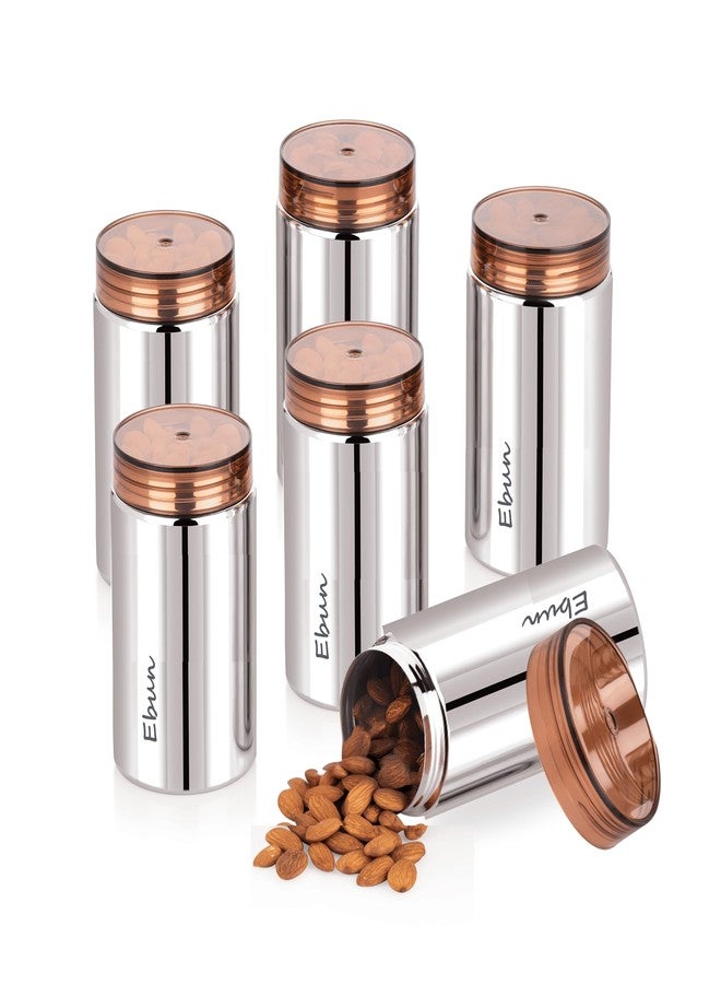 Ebun Stainless Steel Containers for Kitchen | Steel Storage Containers for Kitchen | Steel Container with Lid | Kitchen Containers Set Steel | Small Steel Containers | 700 Ml Capacity | Pack of 12 - Image 3