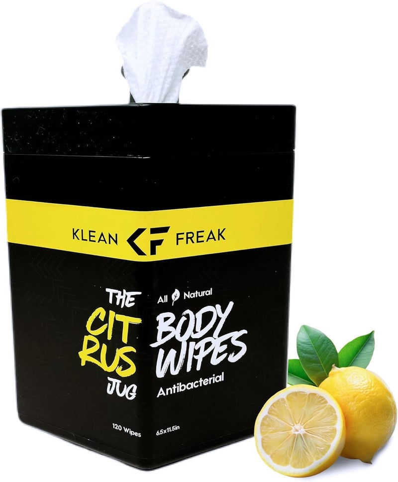 Klean Freak مناديل كليان فريك للجسم - الجرة - الحمضيات - Image 1