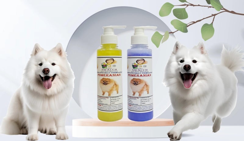 SWACCH Premium Shampoo for Pomeranian (200ML) (Combo Pack of 2) Lemon & Lavender - Image 2