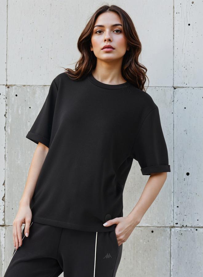 Kappa T-Shirt Relaxed Fit With Tropical Print Cotton - Image 4