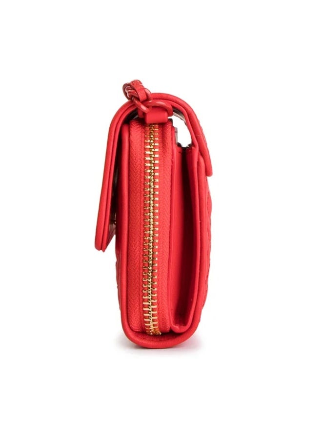 Tory Burch محفظة ميني فليمنغ غير لامعة على سلسلة - Image 2