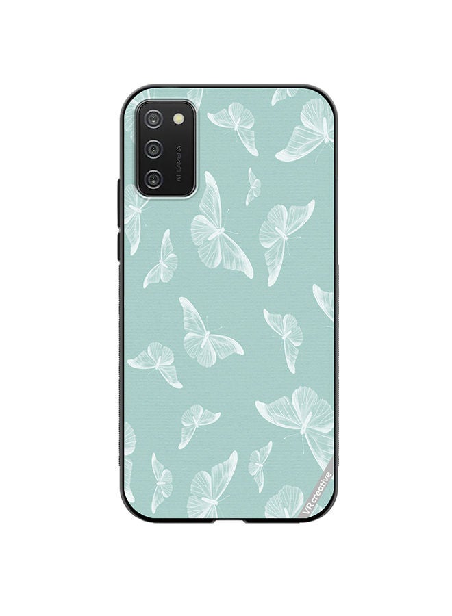 VR CREATIVE Protective Case Cover For Samsung Galaxy A03s Butterfly Design Multicolour - Image 1