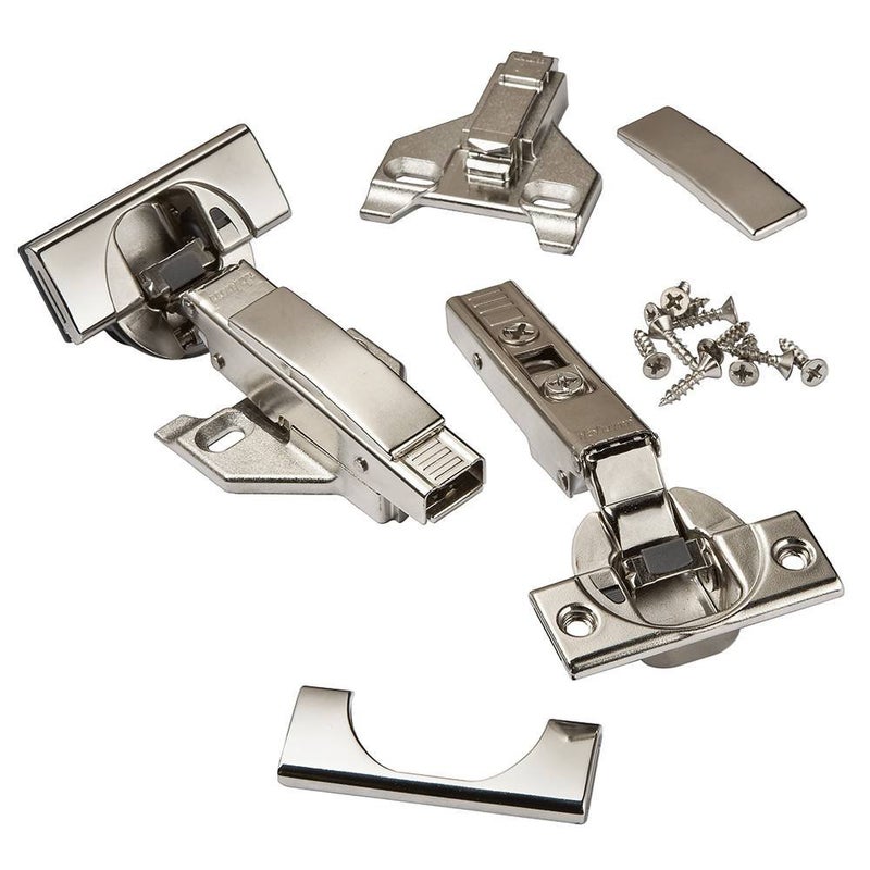 Blum 1/2" - 3/4" Overlay Blum® 110° Soft-Close BLUMotion Clip Top Face Frame Hinges, Pair - Image 4